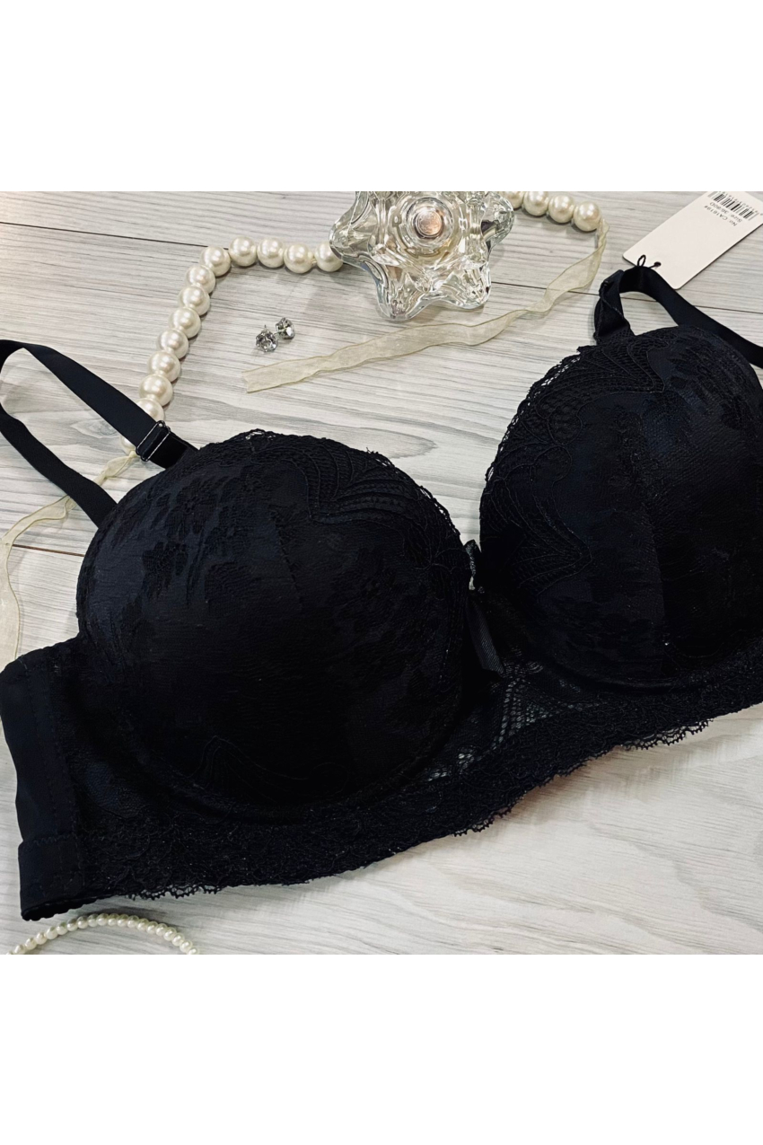 Brasier de encaje tallas extras, 1619 (Negro)