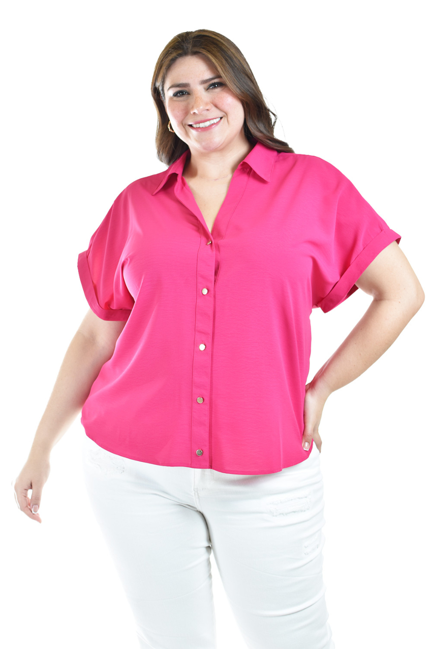 Blusas Cortas Blusas Talla Mediana Tops De Verano Para Mujer, Ropa