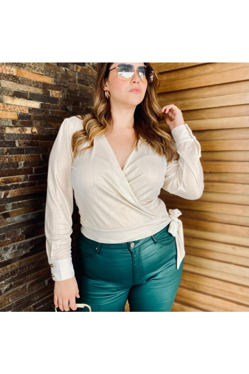 Blusas Que Tipo De Ropa Te Hace Ver Mas Delgada Blusa Elegante - Main Image