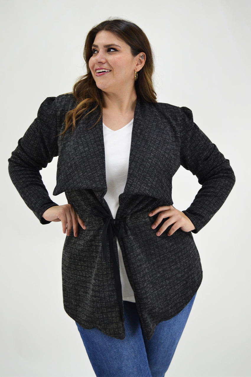 Ensamble cuadros Roman Fashion /Tallas Extras, 18060 (Gris obscuro)