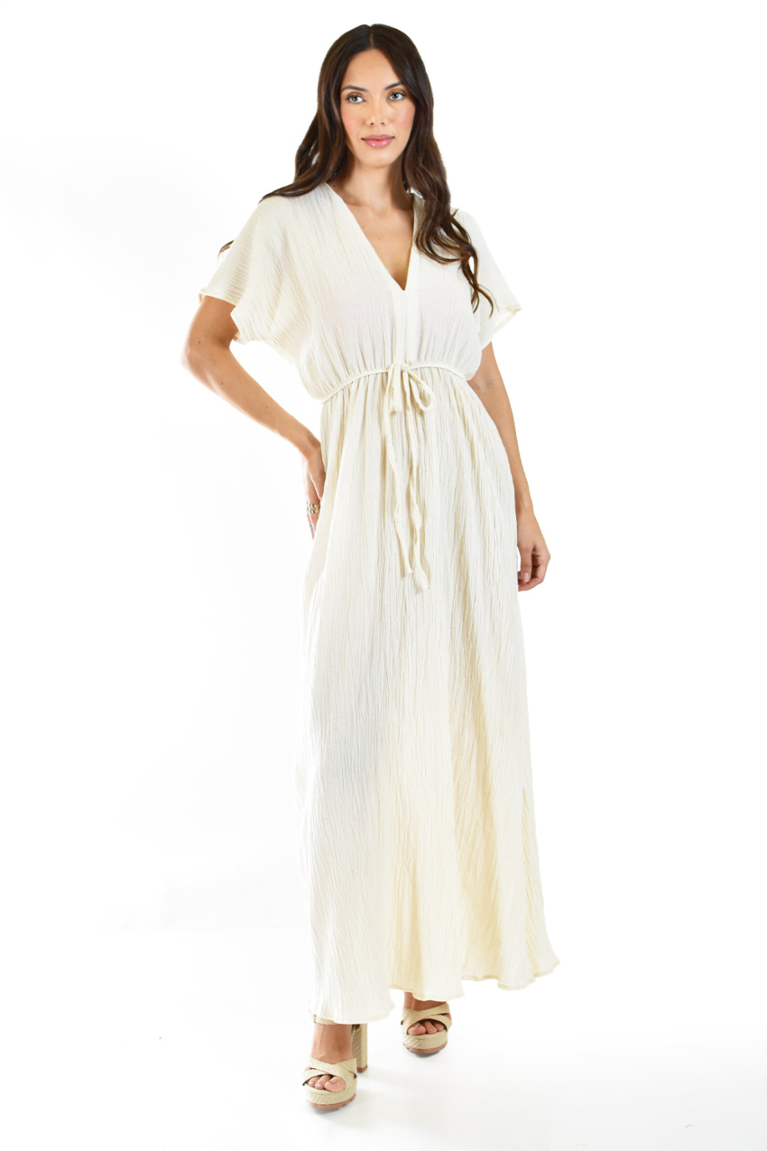 Maxi vestido de algodon Roman Fashion /Juvenil, 924 (Arena)