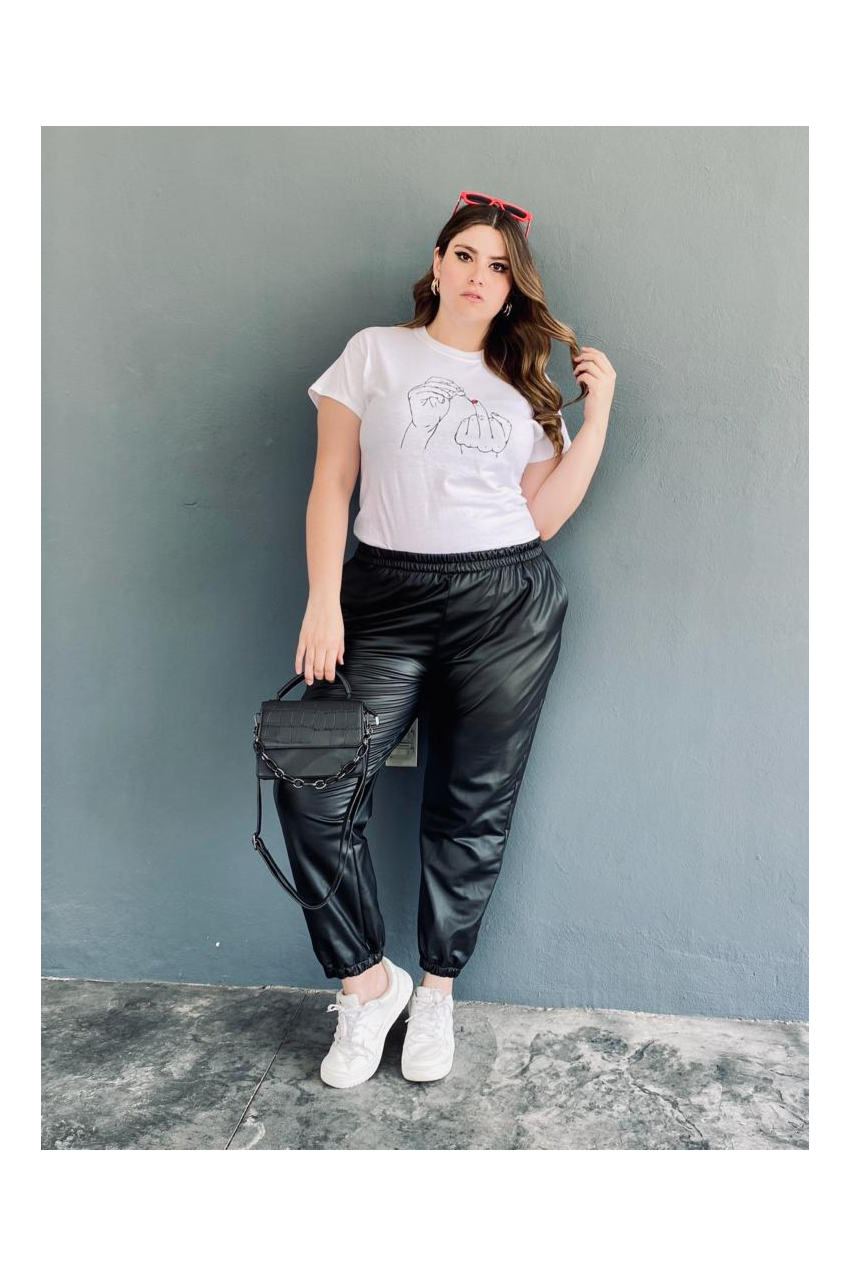 Outfit Mujer Con Pants Usar Pantalones Pantalon De Vinipiel Outfit