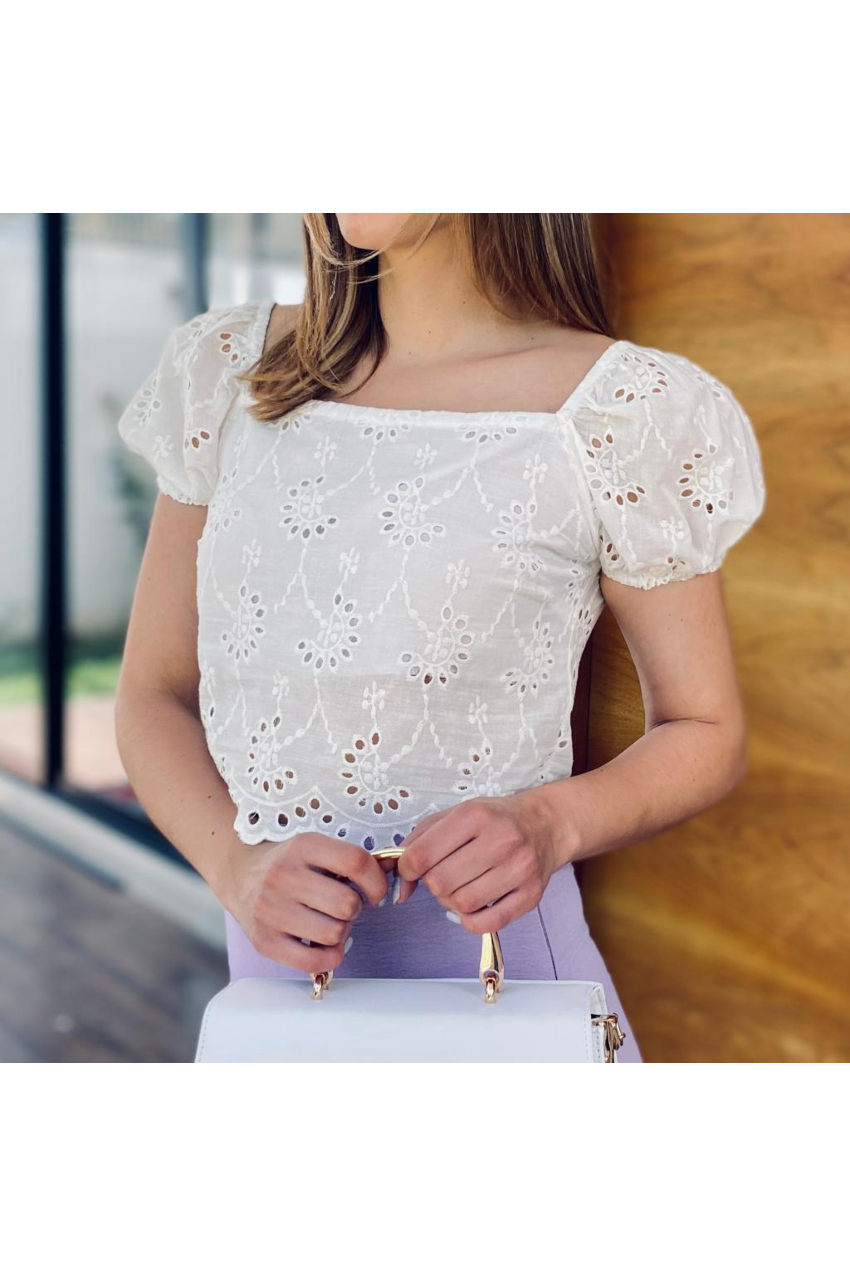 Tela Modelos De Blusas De Tira Bordada Tira Bordada Blusas Blancas